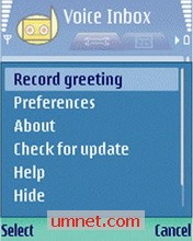game pic for Voice Inbox for Nokia Symbian 60 3rd Edition 1.05 S60 3rd